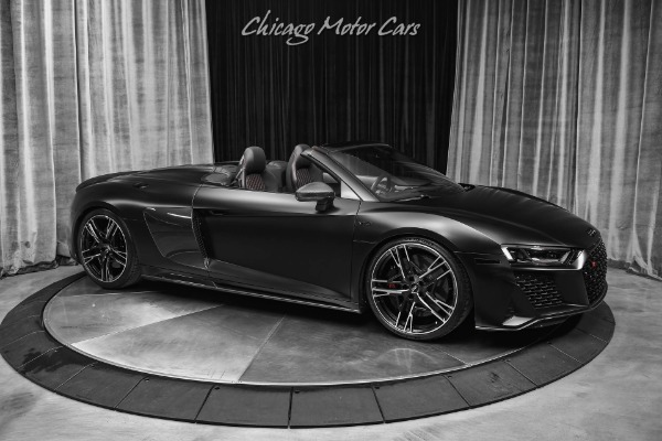 Used 2020 Audi R8 5.2 quattro V10 performance Convertible Spyder Stealth PPF Loaded! for sale Sold at Chicago Motor Cars in West Chicago IL 60185 6