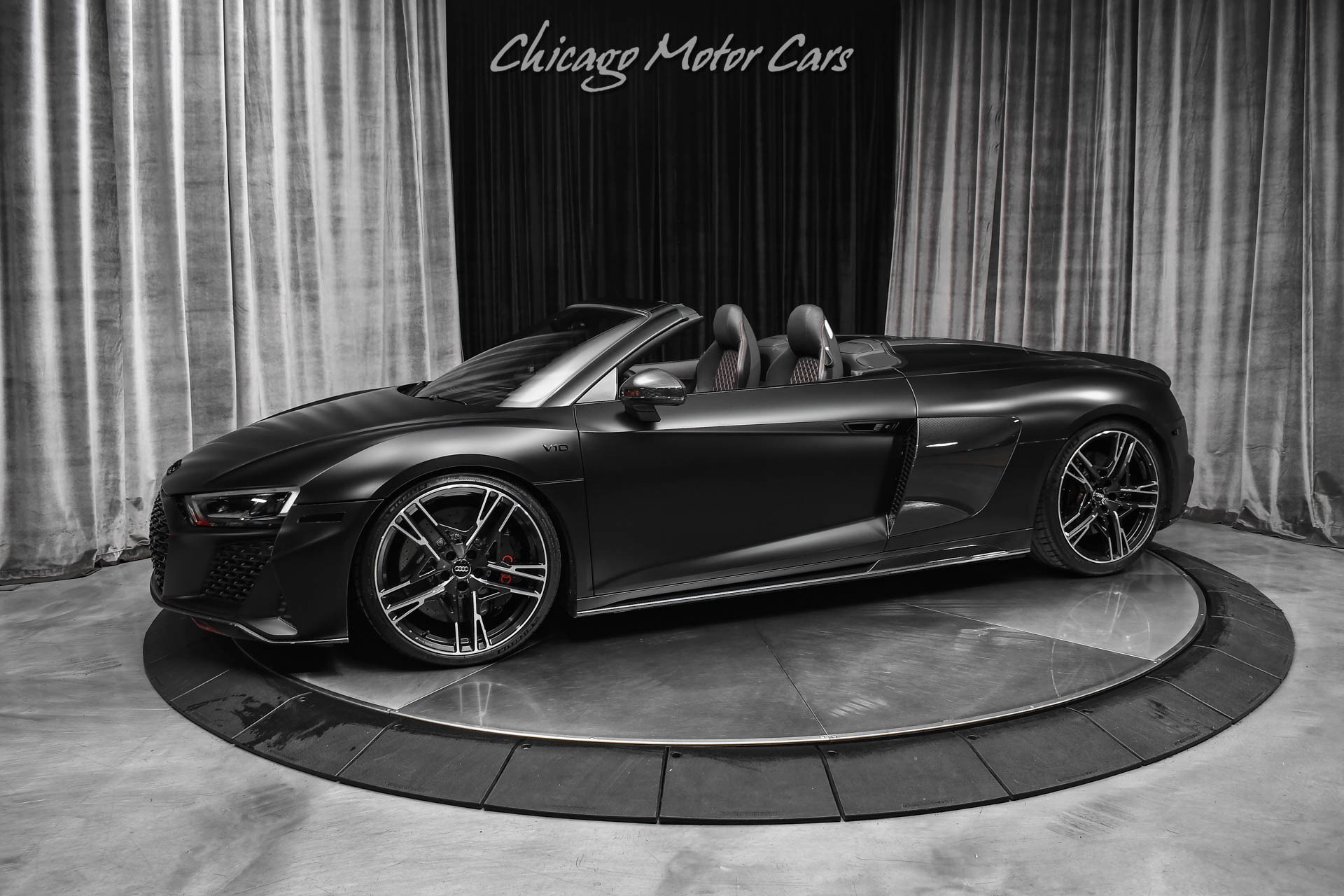 Used-2020-Audi-R8-52-quattro-V10-performance-Convertible-Spyder-Stealth-PPF-Loaded