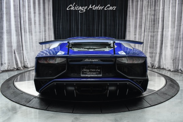 Used 2017 Lamborghini Aventador SV LP750-4 SV Coupe MSRP $553K+MSRP! ONLY 2400 MILES! EXHAUST SYSTEM UPGRADE!! for sale Sold at Chicago Motor Cars in West Chicago IL 60185 4