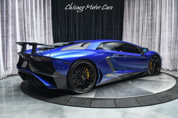 Used 2017 Lamborghini Aventador SV LP750-4 SV Coupe MSRP $553K+MSRP! ONLY 2400 MILES! EXHAUST SYSTEM UPGRADE!! for sale Sold at Chicago Motor Cars in West Chicago IL 60185 5