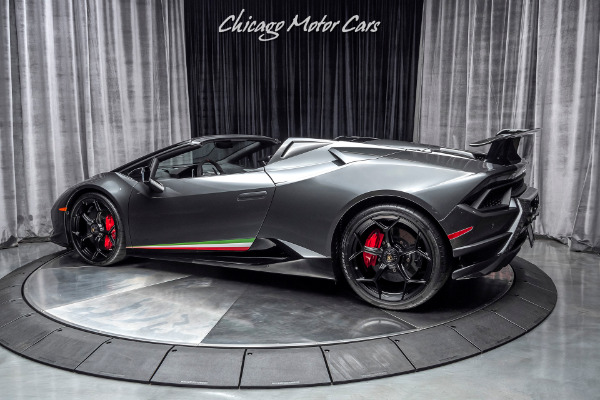 Used 2018 Lamborghini Huracan LP 640-4 Performante Spyder $362k+MSRP! Carbon Bucket Seats! for sale Sold at Chicago Motor Cars in West Chicago IL 60185 3
