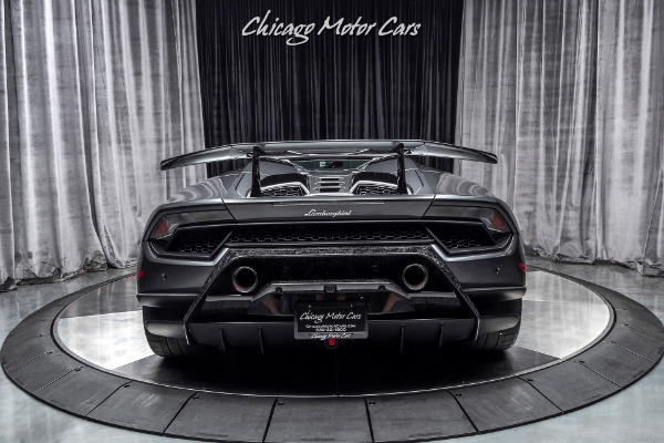 Used 2018 Lamborghini Huracan LP 640-4 Performante Spyder $362k+MSRP! Carbon Bucket Seats! for sale Sold at Chicago Motor Cars in West Chicago IL 60185 4