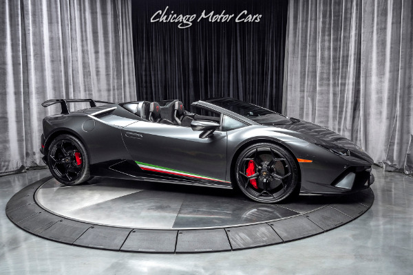 Used 2018 Lamborghini Huracan LP 640-4 Performante Spyder $362k+MSRP! Carbon Bucket Seats! for sale Sold at Chicago Motor Cars in West Chicago IL 60185 6
