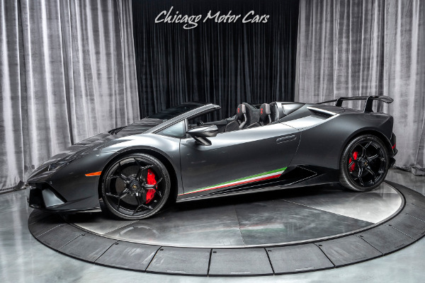 Used 2018 Lamborghini Huracan LP 640-4 Performante Spyder $362k+MSRP! Carbon Bucket Seats! for sale Sold at Chicago Motor Cars in West Chicago IL 60185 1