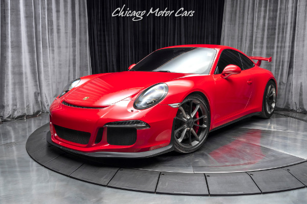 Used 2015 Porsche 911 GT3 Coupe MSRP $139K+ PDK TRANS! FRONT LIFT! AFTERMARKET EXHAUST! for sale Sold at Chicago Motor Cars in West Chicago IL 60185 2