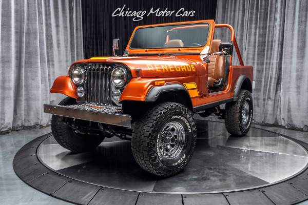 Used 1983 Jeep CJ-7 Renegade 4x4 GORGEOUS THROUGHOUT! for sale Sold at Chicago Motor Cars in West Chicago IL 60185 2