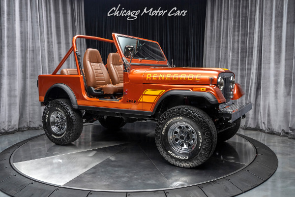 Used 1983 Jeep CJ-7 Renegade 4x4 GORGEOUS THROUGHOUT! for sale Sold at Chicago Motor Cars in West Chicago IL 60185 6
