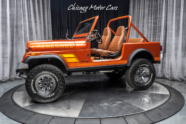 Used 1983 Jeep CJ-7 Renegade 4x4 GORGEOUS THROUGHOUT! for sale Sold at Chicago Motor Cars in West Chicago IL 60185 1