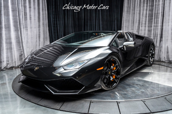 Used 2017 Lamborghini Huracan LP 610-4 Spyder $297k+MSRP! Ad Personam Interior! for sale Sold at Chicago Motor Cars in West Chicago IL 60185 2