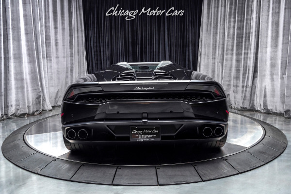 Used 2017 Lamborghini Huracan LP 610-4 Spyder $297k+MSRP! Ad Personam Interior! for sale Sold at Chicago Motor Cars in West Chicago IL 60185 4