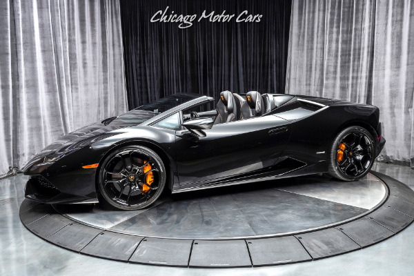Used 2017 Lamborghini Huracan LP 610-4 Spyder $297k+MSRP! Ad Personam Interior! for sale Sold at Chicago Motor Cars in West Chicago IL 60185 1