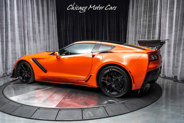 Used 2019 Chevrolet Corvette ZR1 3ZR Coupe 7-SPEED MANUAL! TRACK PERFORMANCE PKG! ORANGE DESIGN PKG! for sale Sold at Chicago Motor Cars in West Chicago IL 60185 3