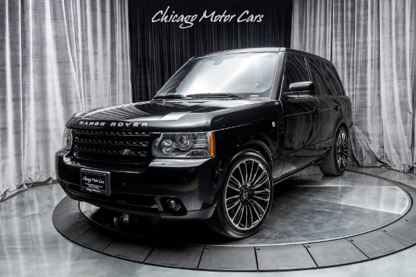 Used 2010 Land Rover Range Rover Supercharged Rear Entertainment! 22 Wheels! for sale Sold at Chicago Motor Cars in West Chicago IL 60185 2