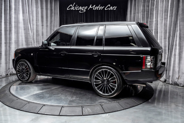 Used 2010 Land Rover Range Rover Supercharged Rear Entertainment! 22 Wheels! for sale Sold at Chicago Motor Cars in West Chicago IL 60185 3