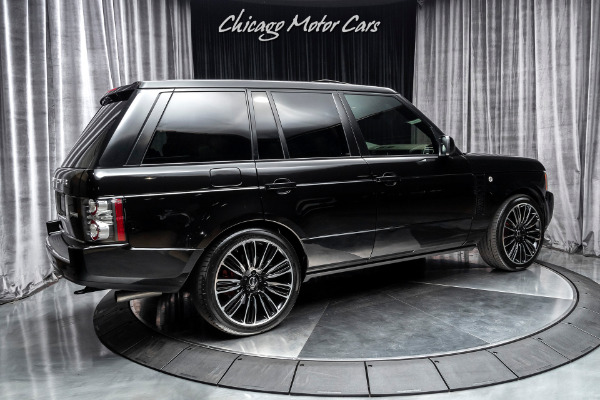 Used 2010 Land Rover Range Rover Supercharged Rear Entertainment! 22 Wheels! for sale Sold at Chicago Motor Cars in West Chicago IL 60185 5