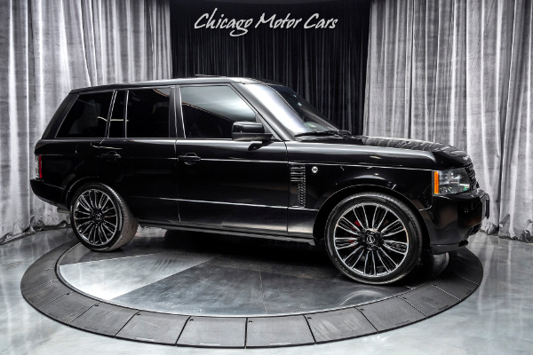 Used 2010 Land Rover Range Rover Supercharged Rear Entertainment! 22 Wheels! for sale Sold at Chicago Motor Cars in West Chicago IL 60185 6