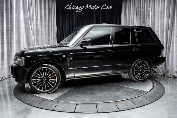 Used 2010 Land Rover Range Rover Supercharged Rear Entertainment! 22 Wheels! for sale Sold at Chicago Motor Cars in West Chicago IL 60185 1