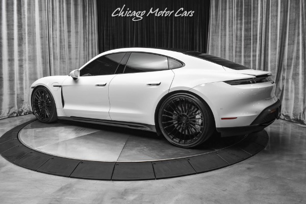 Used 2020 Porsche Taycan Turbo S Sedan Premium Pkg! Burmester High-End! Vossen Wheels! for sale Sold at Chicago Motor Cars in West Chicago IL 60185 3