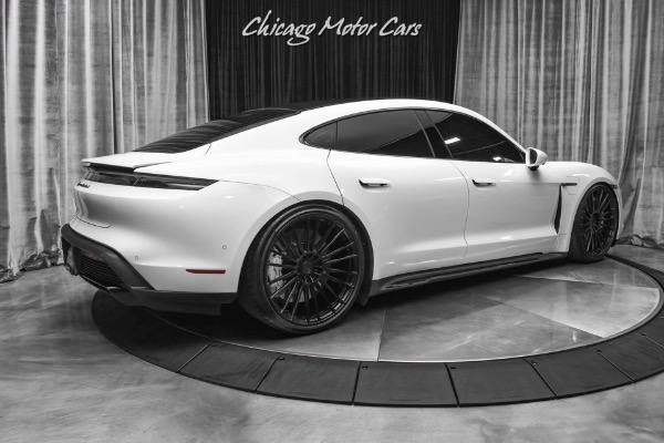 Used 2020 Porsche Taycan Turbo S Sedan Premium Pkg! Burmester High-End! Vossen Wheels! for sale Sold at Chicago Motor Cars in West Chicago IL 60185 5