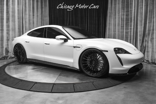 Used 2020 Porsche Taycan Turbo S Sedan Premium Pkg! Burmester High-End! Vossen Wheels! for sale Sold at Chicago Motor Cars in West Chicago IL 60185 6
