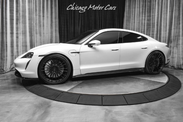 Used 2020 Porsche Taycan Turbo S Sedan Premium Pkg! Burmester High-End! Vossen Wheels! for sale Sold at Chicago Motor Cars in West Chicago IL 60185 1