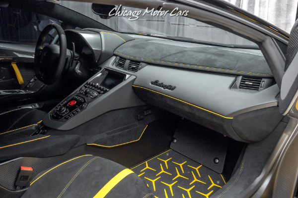 Used-2020-Lamborghini-Aventador-SVJ-LP770-4-Roadster-Only-1k-Miles-New-Giallo-Orion-RARE-PPF