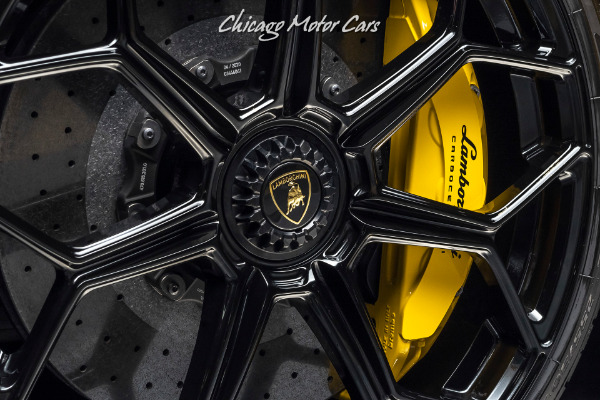 Used-2020-Lamborghini-Aventador-SVJ-LP770-4-Roadster-Only-1k-Miles-New-Giallo-Orion-RARE-PPF