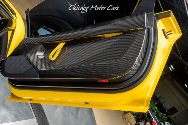 Used-2020-Lamborghini-Aventador-SVJ-LP770-4-Roadster-Only-1k-Miles-New-Giallo-Orion-RARE-PPF