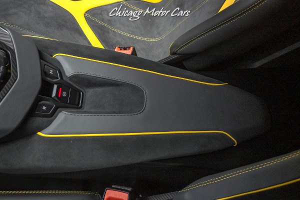 Used-2020-Lamborghini-Aventador-SVJ-LP770-4-Roadster-Only-1k-Miles-New-Giallo-Orion-RARE-PPF