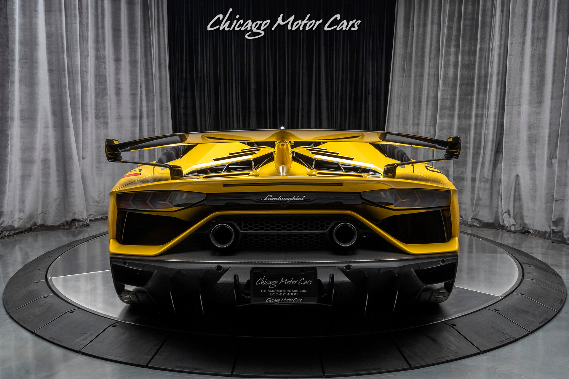 Used-2020-Lamborghini-Aventador-SVJ-LP770-4-Roadster-Only-1k-Miles-New-Giallo-Orion-RARE-PPF