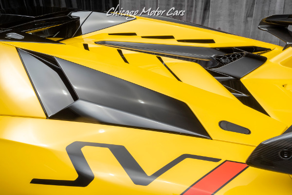 Used-2020-Lamborghini-Aventador-SVJ-LP770-4-Roadster-Only-1k-Miles-New-Giallo-Orion-RARE-PPF