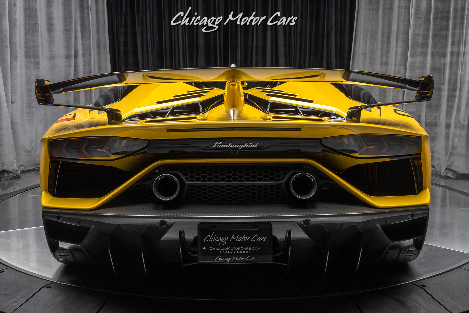 Used-2020-Lamborghini-Aventador-SVJ-LP770-4-Roadster-Only-1k-Miles-New-Giallo-Orion-RARE-PPF