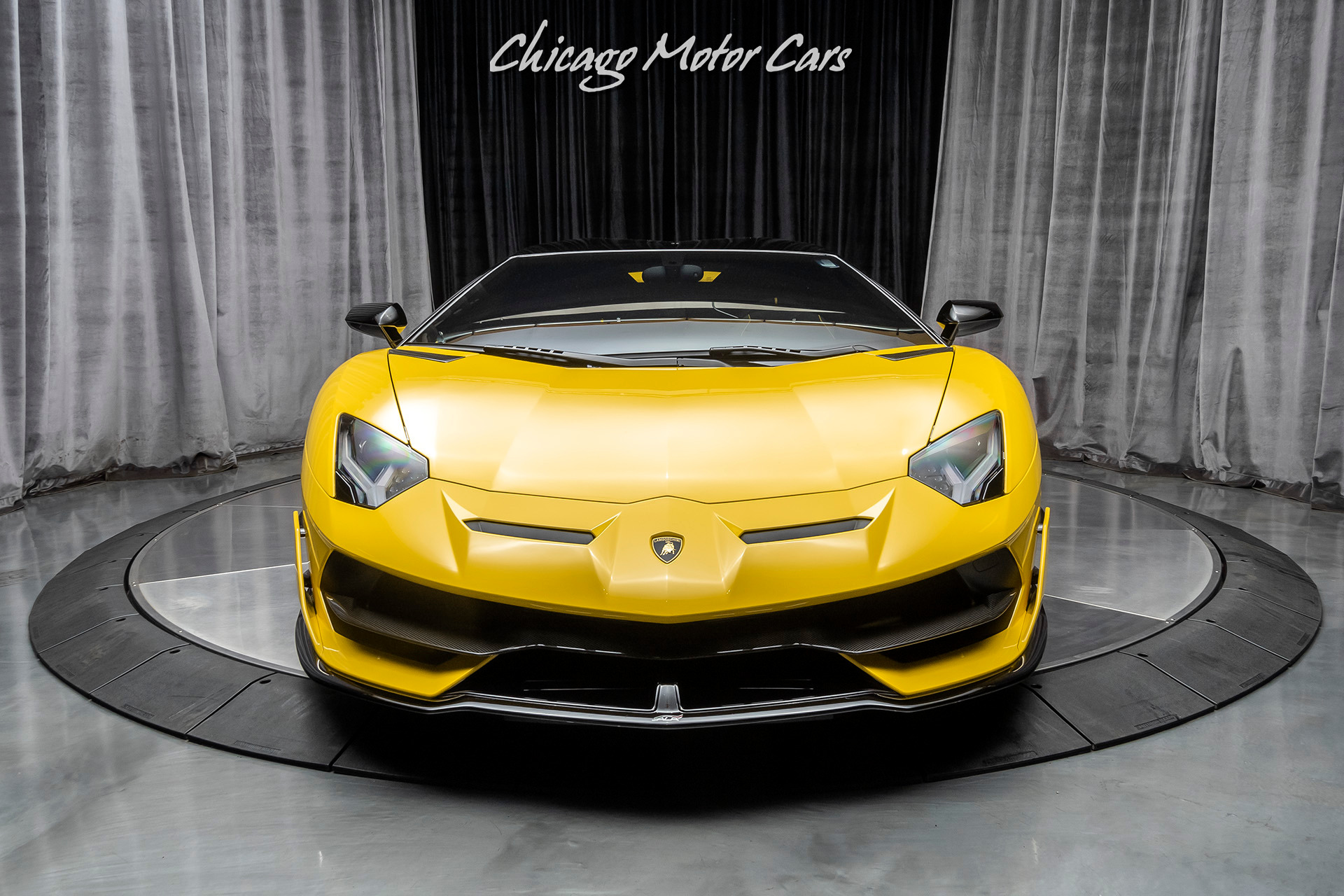 Used-2020-Lamborghini-Aventador-SVJ-LP770-4-Roadster-Only-1k-Miles-New-Giallo-Orion-RARE-PPF