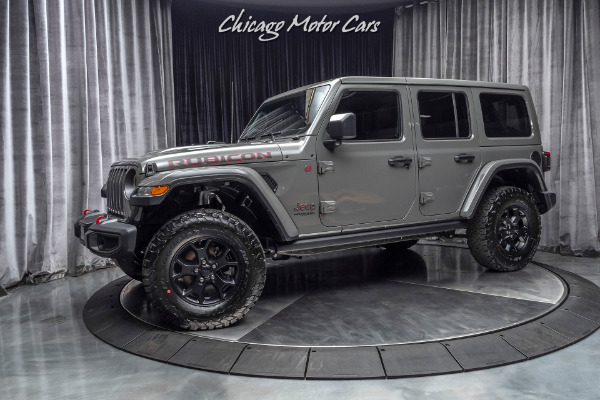 Used 2020 Jeep Wrangler Unlimited Rubicon SUV MSRP $55K+ UCONNECT! COLD WEATHER & SAFETY GROUP! for sale Sold at Chicago Motor Cars in West Chicago IL 60185 1