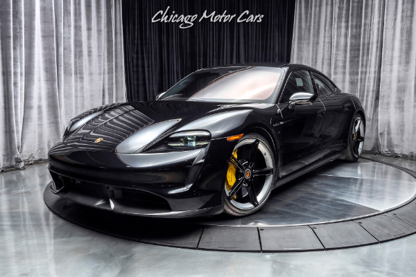 Used 2020 Porsche Taycan Turbo S Sedan - PREMIUM PACKAGE! BURMESTER 3D AUDIO! 776HP! for sale Sold at Chicago Motor Cars in West Chicago IL 60185 2