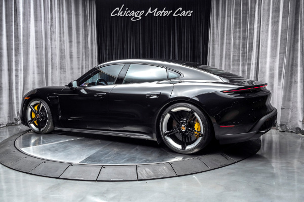 Used 2020 Porsche Taycan Turbo S Sedan - PREMIUM PACKAGE! BURMESTER 3D AUDIO! 776HP! for sale Sold at Chicago Motor Cars in West Chicago IL 60185 3