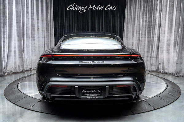 Used 2020 Porsche Taycan Turbo S Sedan - PREMIUM PACKAGE! BURMESTER 3D AUDIO! 776HP! for sale Sold at Chicago Motor Cars in West Chicago IL 60185 4