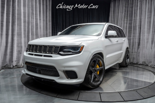 Used 2018 Jeep Grand Cherokee Trackhawk SUV 707 HP! HARMAN KARDON AUDIO! DUAL-PANE SUNROOF! for sale Sold at Chicago Motor Cars in West Chicago IL 60185 2