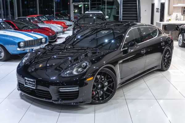Used 2014 Porsche Panamera Turbo Executive MSRP $173K+ 22 Forgiato Wheels for sale Sold at Chicago Motor Cars in West Chicago IL 60185 3