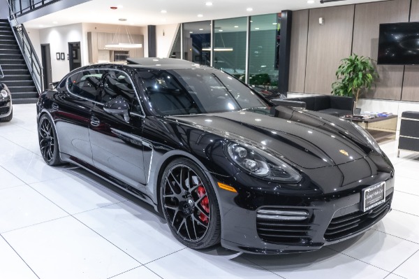 Used 2014 Porsche Panamera Turbo Executive MSRP $173K+ 22 Forgiato Wheels for sale Sold at Chicago Motor Cars in West Chicago IL 60185 6