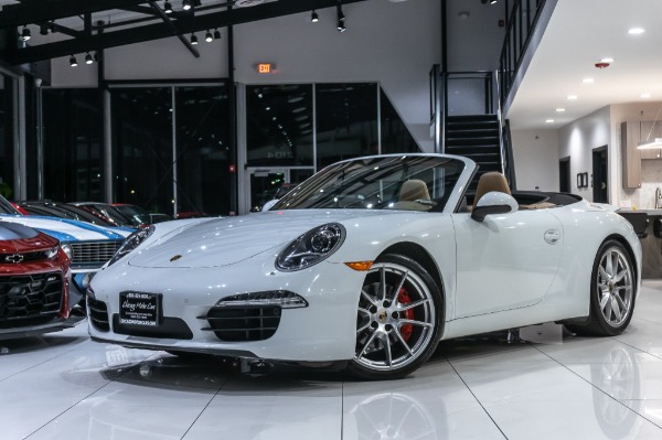 Used 2013 Porsche 911 Carrera S Cabriolet PDK! BOSE SOUND! $125,525 MSRP! ONLY 24K MILES! for sale Sold at Chicago Motor Cars in West Chicago IL 60185 2