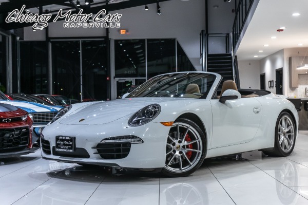 Used 2013 Porsche 911 Carrera S Cabriolet PDK! BOSE SOUND! $125,525 MSRP! ONLY 24K MILES! for sale Sold at Chicago Motor Cars in West Chicago IL 60185 1