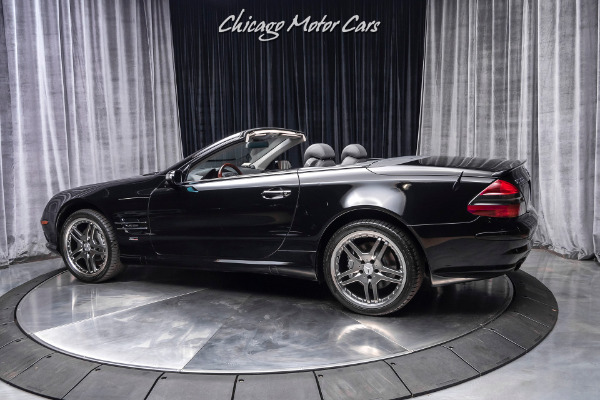 Used 2004 Mercedes-Benz SL600 Convertible V12 RENNtech STAGE 1 Only 24K Miles BLACK! for sale Sold at Chicago Motor Cars in West Chicago IL 60185 3