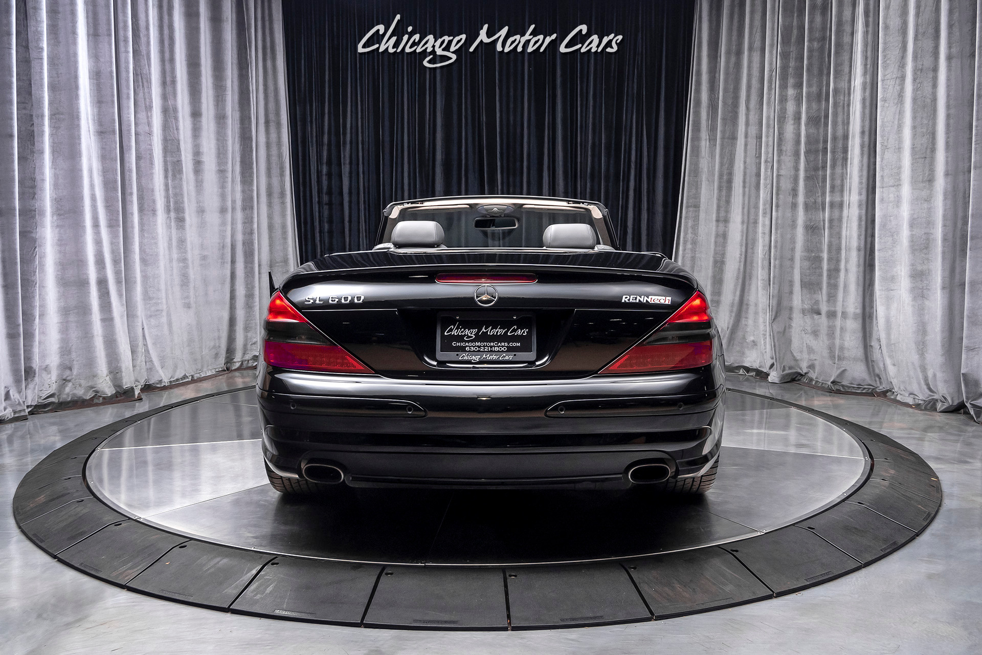 Used-2004-Mercedes-Benz-SL600-Convertible-V12-RENNtech-STAGE-1-Only-24K-Miles-BLACK