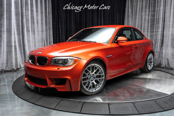 Used 2011 BMW 1M Coupe RARE 1/435 in Valencia Orange! Collectors Example! for sale Sold at Chicago Motor Cars in West Chicago IL 60185 2