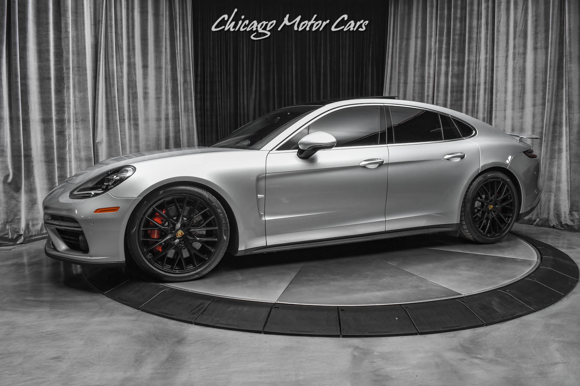 Used 2017 Porsche Panamera Turbo AWD Sedan MSRP $154K+ 20-INCH DESIGN WHEELS! ONLY 29K MILES! for sale Sold at Chicago Motor Cars in West Chicago IL 60185 1