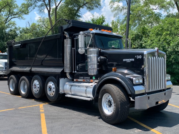 Used 2007 Kenworth W900 Quad-Axle Dump Truck - Cat C15 Acert - 475 HP for sale Sold at Chicago Motor Cars in West Chicago IL 60185 1
