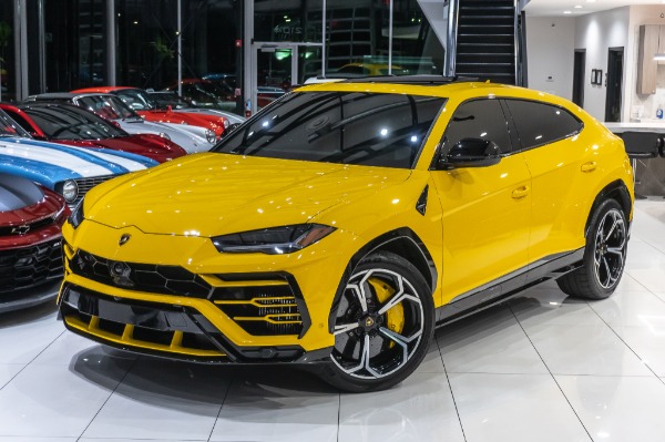 Used 2019 Lamborghini Urus SUV FULL ADAS PACKAGE + CUSTOM EXHAUST for sale Sold at Chicago Motor Cars in West Chicago IL 60185 3
