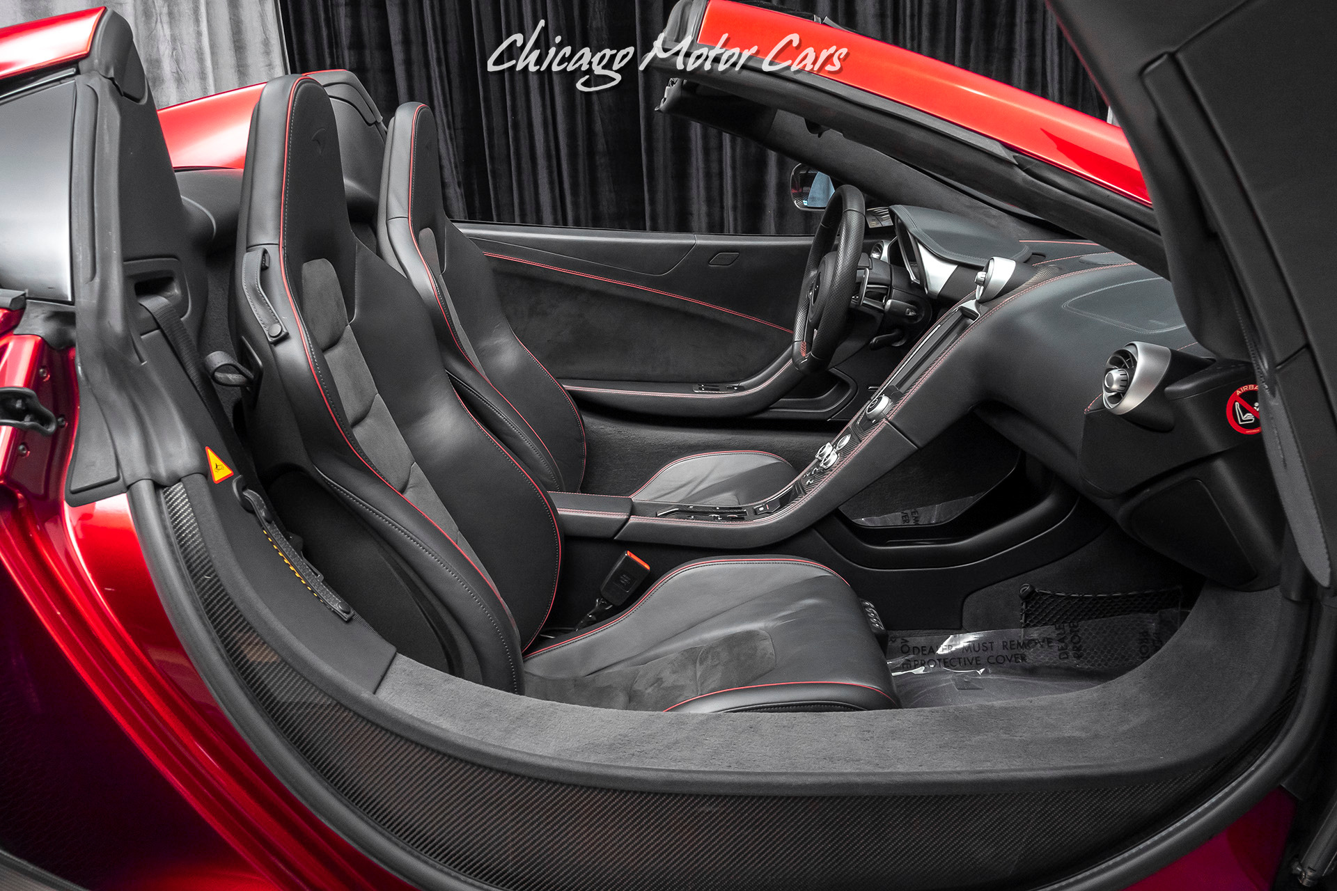 Used-2016-McLaren-650S-Spider-Loaded-with-Carbon-Fiber-Rare-Volcano-Red-Elite
