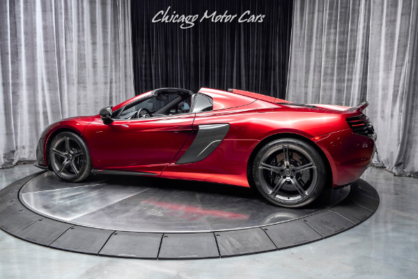 Used-2016-McLaren-650S-Spider-Loaded-with-Carbon-Fiber-Rare-Volcano-Red-Elite